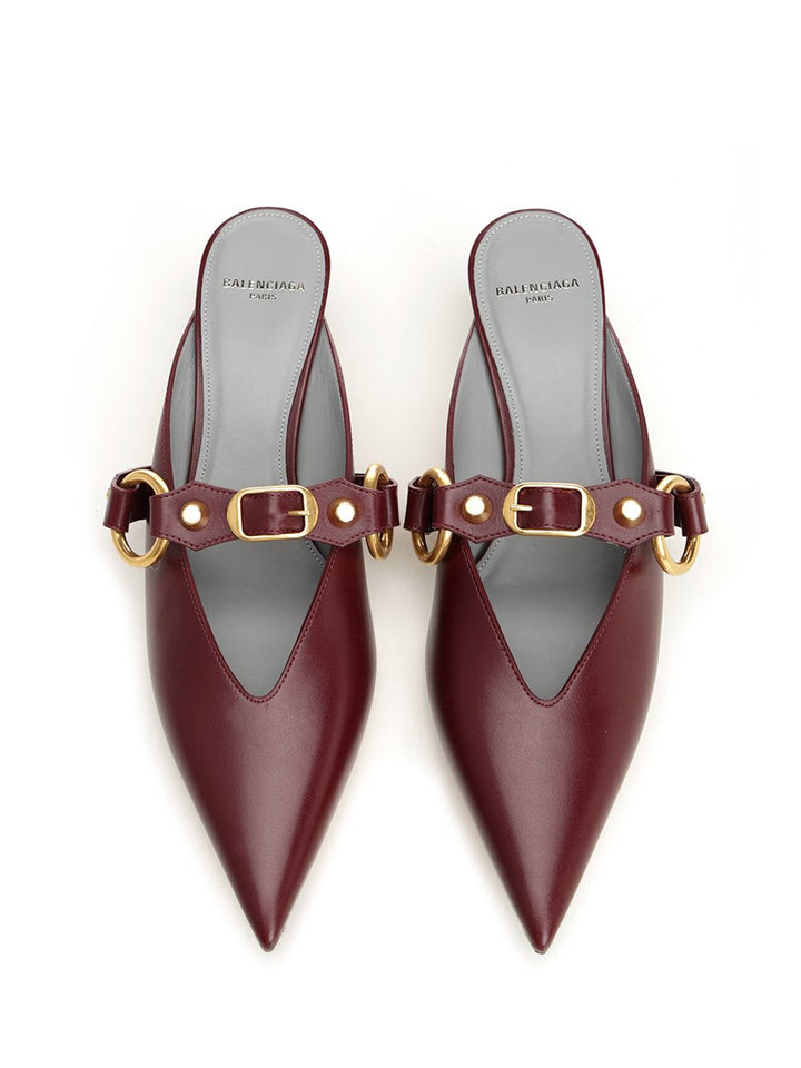 Balenciaga City Mule Sandali - Bordeaux | b03884c91b4149d450cea3c8a97ab79ac7a261fc