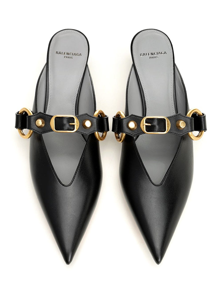 Balenciaga City Mule Sandali - Nero | 4889d62c93aa4f394872a619aae4ac6988fe1ab9