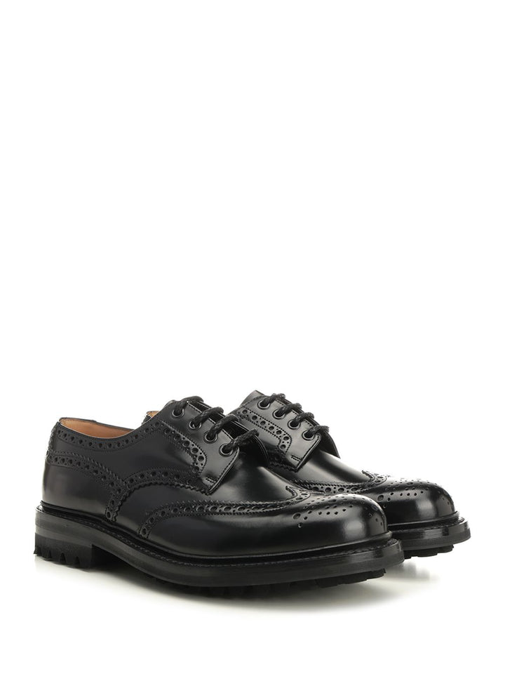 Church'S Mcpherson Lw Lace-Up Shoes - Nero | cec91e55198a04824ead72bcfac88924e6ce1196