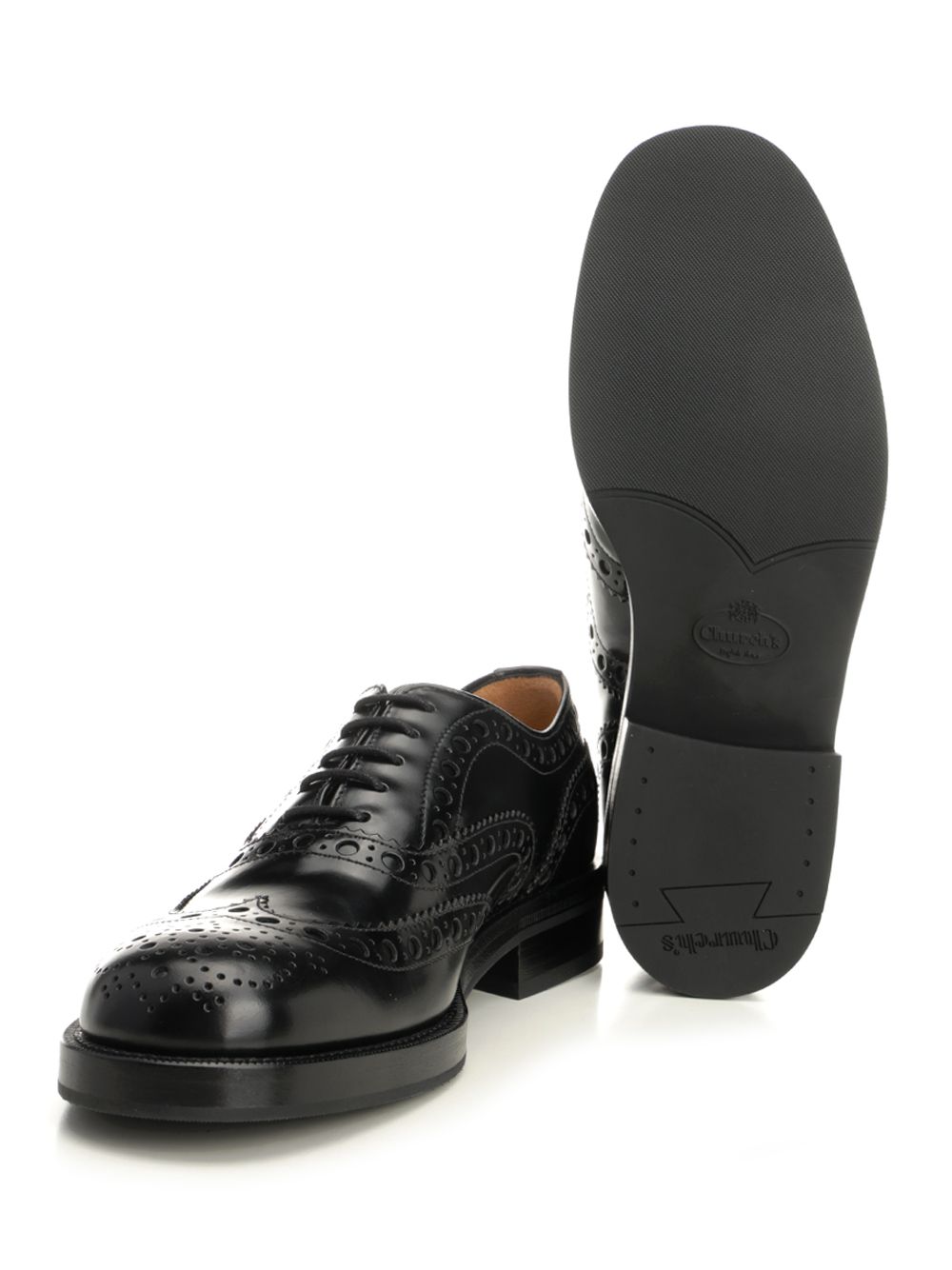 Church'S Pilar Lace-Up Shoes - Nero | 950570c2b555f7b1f7ca0d0f90c58e28641105bf