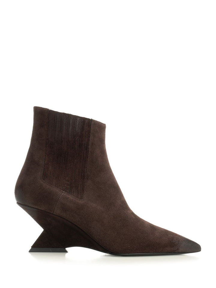 The Attico Cheope Boots - Marrone | 287c01db1bd5859bb0928291bdc2e5246c16ef9c