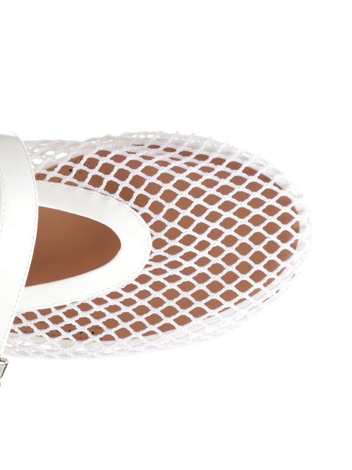 AlaÏA Flat Mesh Mule Scarpe basse - Bianco | 5861e5e59eee53c53f4c87044eb6939aef612c47