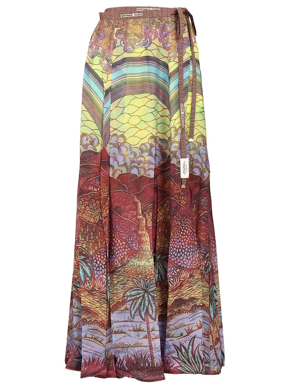 Vlisco Dialogues Wrap Skirt Gonne - Multicolor | 0f3e22b00ae29329fd27a659e2630beabde2d9bd