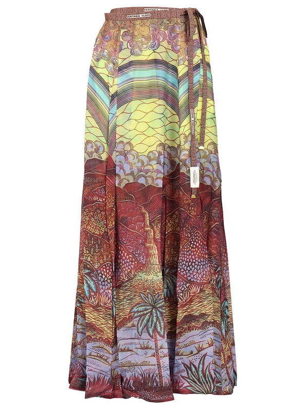Wrap Skirt Gonne Multicolor