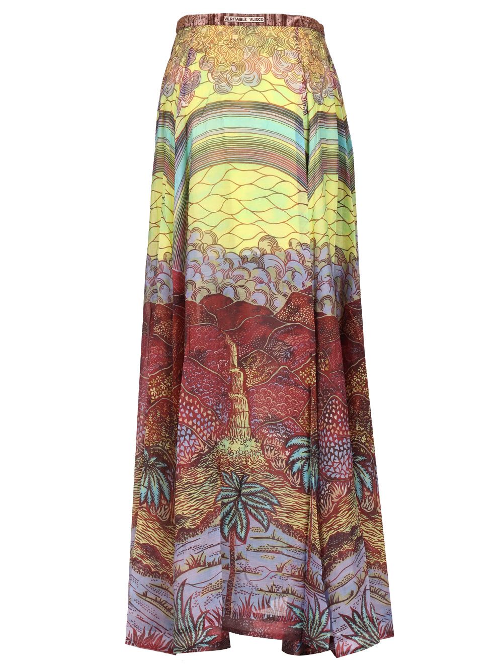 Vlisco Dialogues Wrap Skirt Gonne - Multicolor | 6a985116d960bfb5bd2319b020c201312d1e8eb8