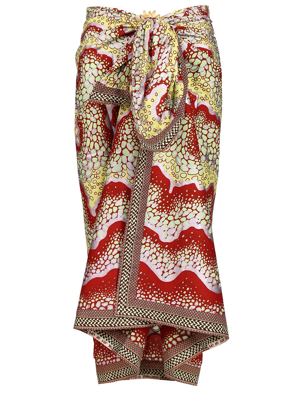 Vlisco Dialogues Pareo/Skirt Gonne - Multicolor | 309d1b42dbd1e946f2f4c079b525dc706057ec62