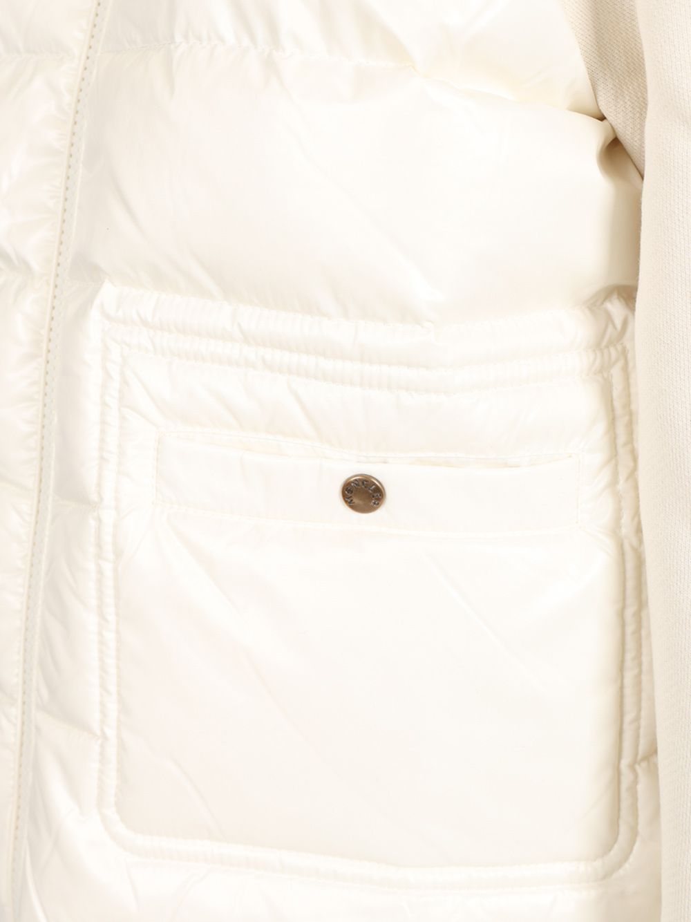 Moncler Zip Up Cardigan Knitwear - Bianco | 4197d6e5ace5d1fc959567c6c547b2c3bb9eaa4b