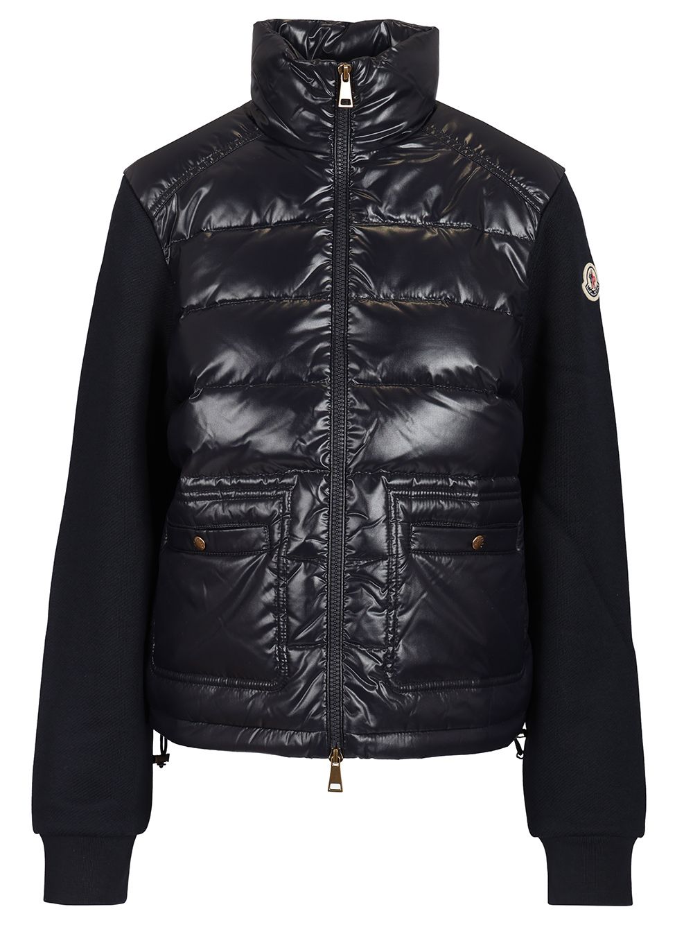 Moncler Zip-Up Sweatshirt Knitwear - Blu | decc5d719a1d7c5787bb4c05cb73e8977ccb4227