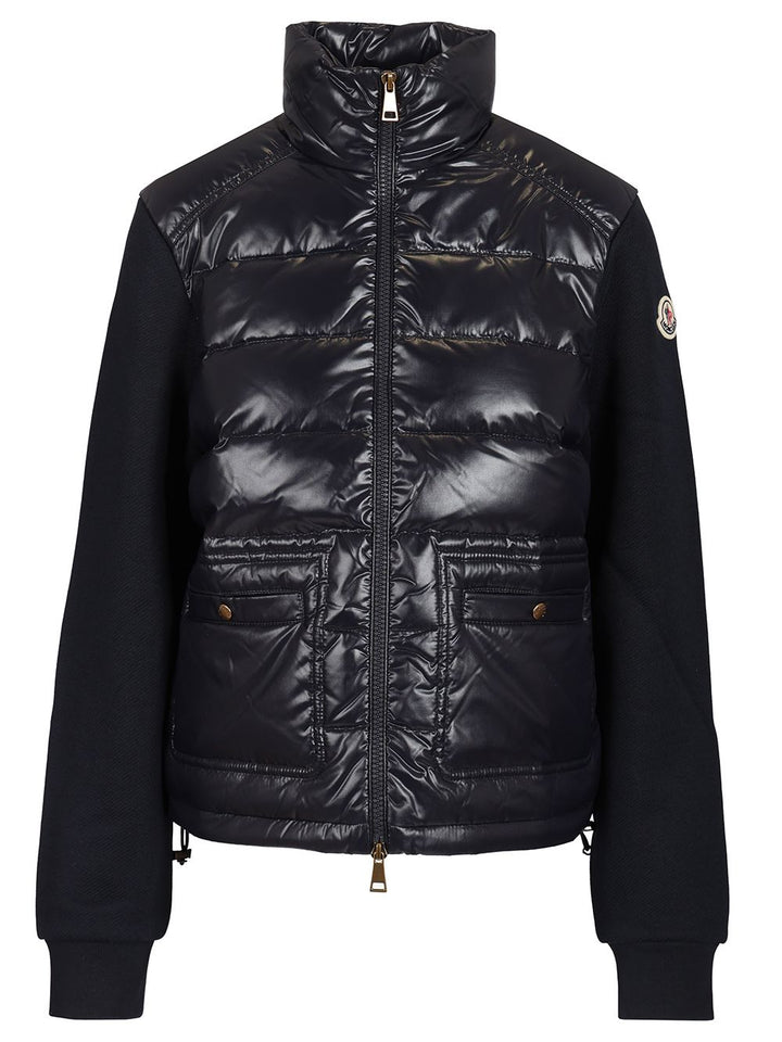 Moncler Zip-Up Sweatshirt Knitwear - Blu | decc5d719a1d7c5787bb4c05cb73e8977ccb4227