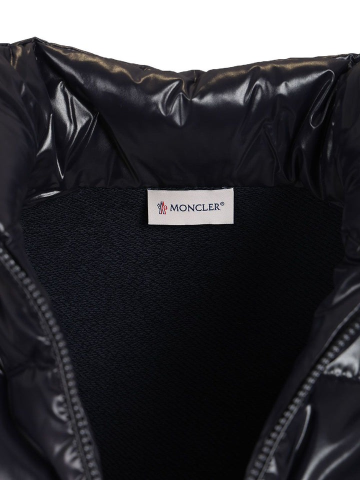Moncler Zip-Up Sweatshirt Knitwear - Blu | dce6c6c6a27eb2e1c316a29c1ae124e8fd4d4c61