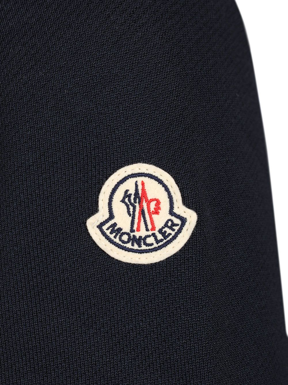 Moncler Zip-Up Sweatshirt Knitwear - Blu | 1537e83a9004dbdb1929b785a8add408372ab96c