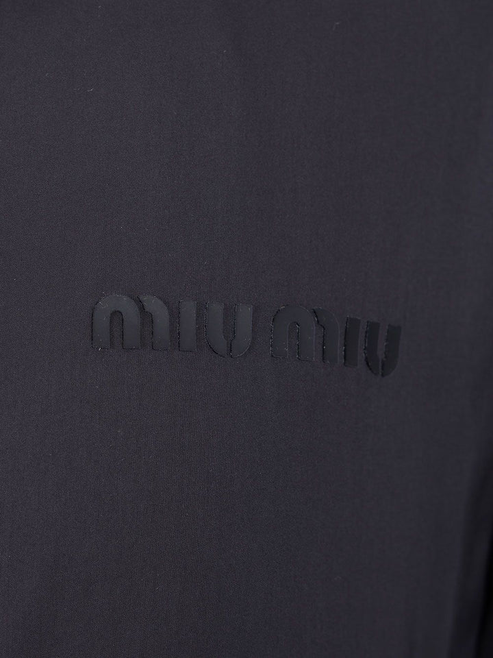 Miu Miu Reversible Down Jacket Coats - Blu | cfaa6e4f748637cc2d7dc86fc035980fbe0e19a6