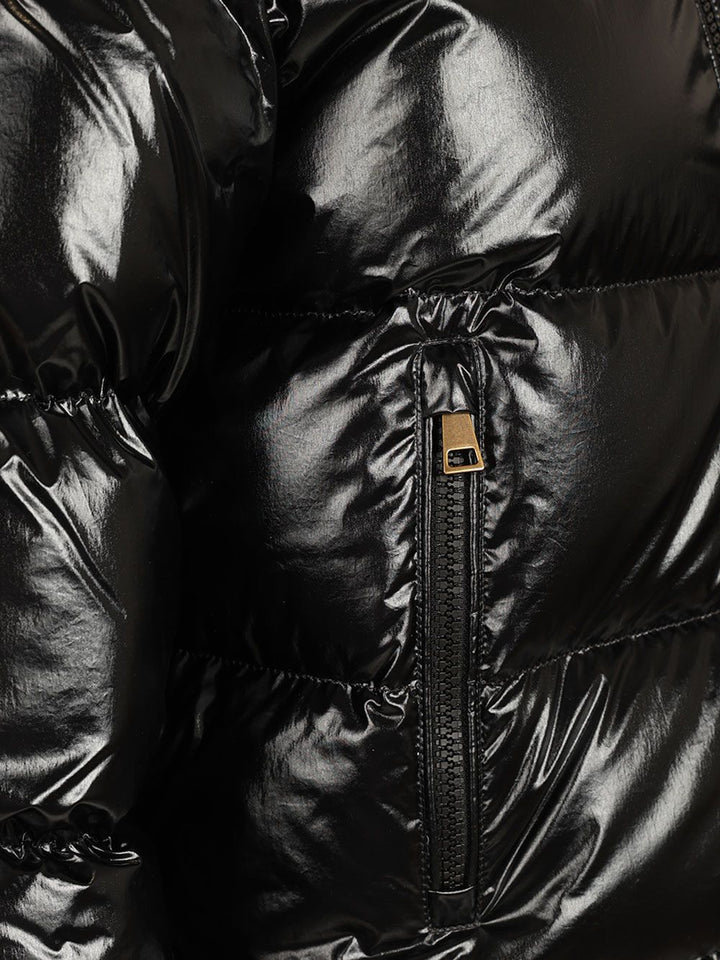 Moncler Niveole Short Nylon Down Jacket Giacche - Nero | 5a6ef79a4bf8ff4b39f31e4c68ed8a3eb1d321f9