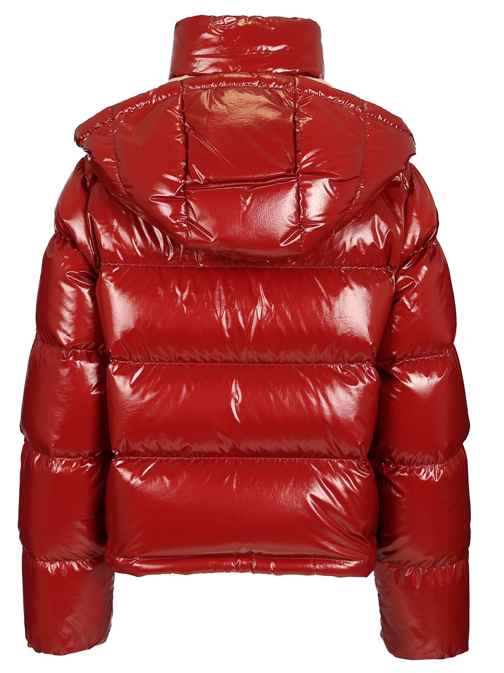 Moncler Niveole Short Nylon Down Jacket Giacche - Rosso | a32bebf68dae1a3d4f3e48dbf2733217c09514c4