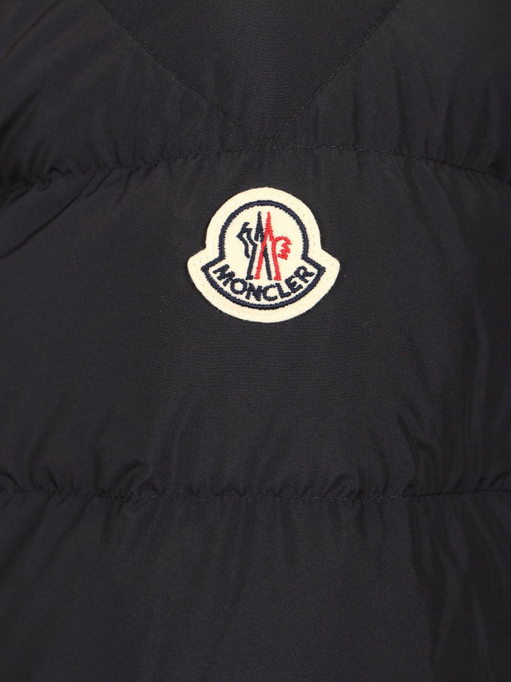Moncler Baudinet Coats - Blu | 668aec3fe40be682297bcf201ee27631fa218fac