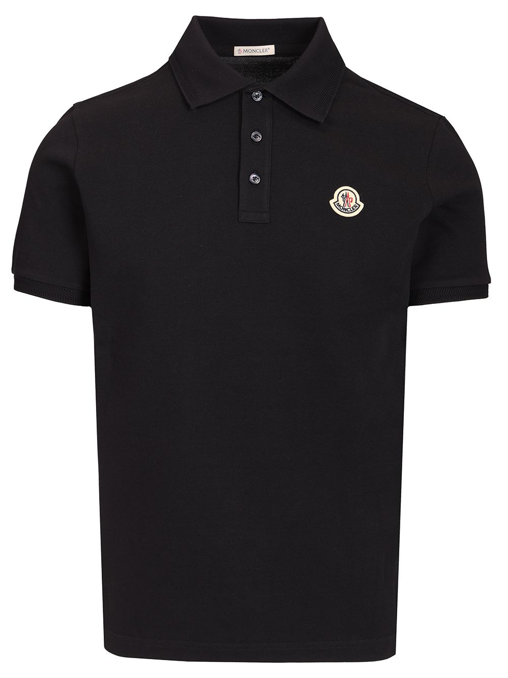 Moncler Short-Sleeved Polo shirt - Nero | 18c92bf8df840cd6f5dd3e583d7e1b988cf1b36c