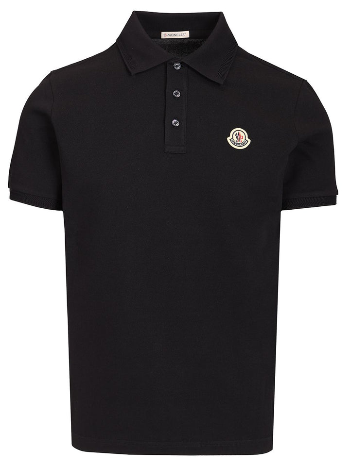 Moncler Short-Sleeved Polo shirt - Nero | 18c92bf8df840cd6f5dd3e583d7e1b988cf1b36c