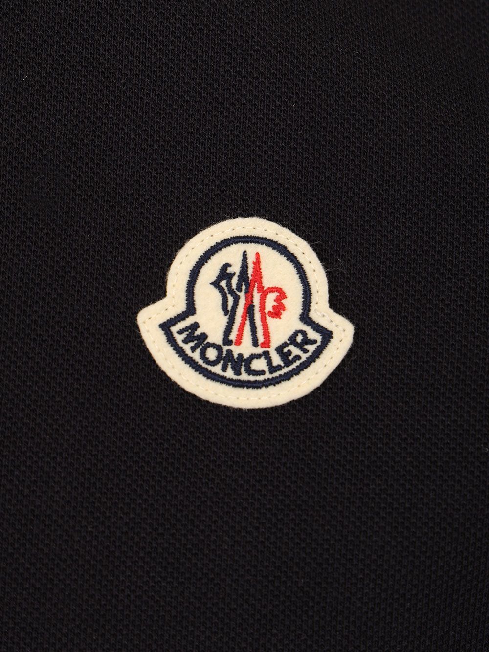 Moncler Short-Sleeved Polo shirt - Nero | 094d9cc9b8c2fe39f3f3e1fba1694cc8d1bed3f6