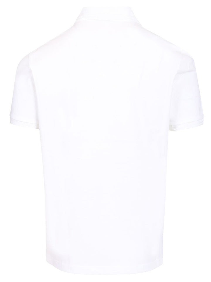 Moncler Short-Sleeved Polo shirt - Bianco | 83c99fc79606136d2cbd915b7fdde6635b015908
