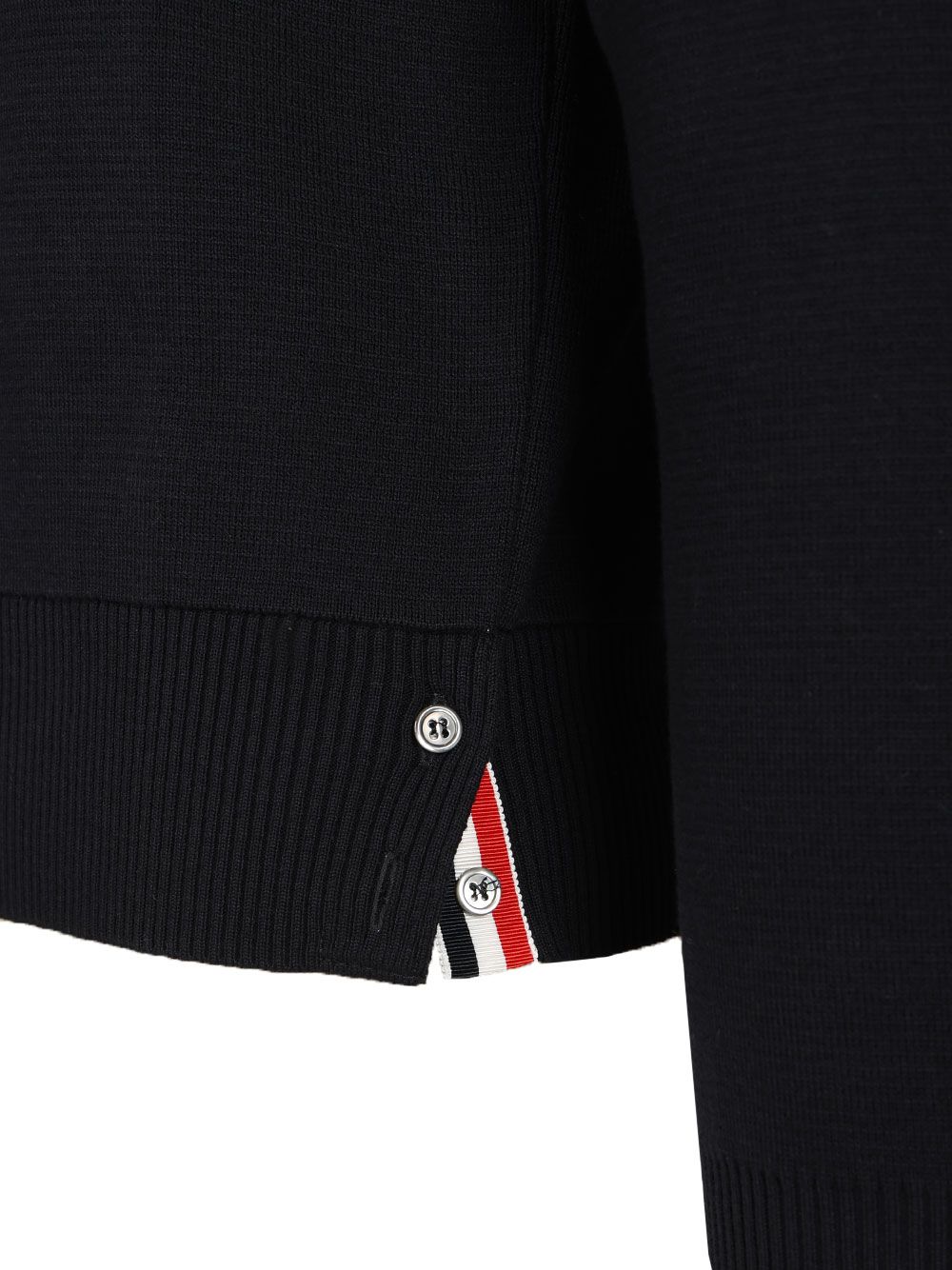 Thom Browne Milano Stitch Crew Neck Sweater Knitwear - Blu | 09084e185137f675482ec973034b8b44729b3a6a