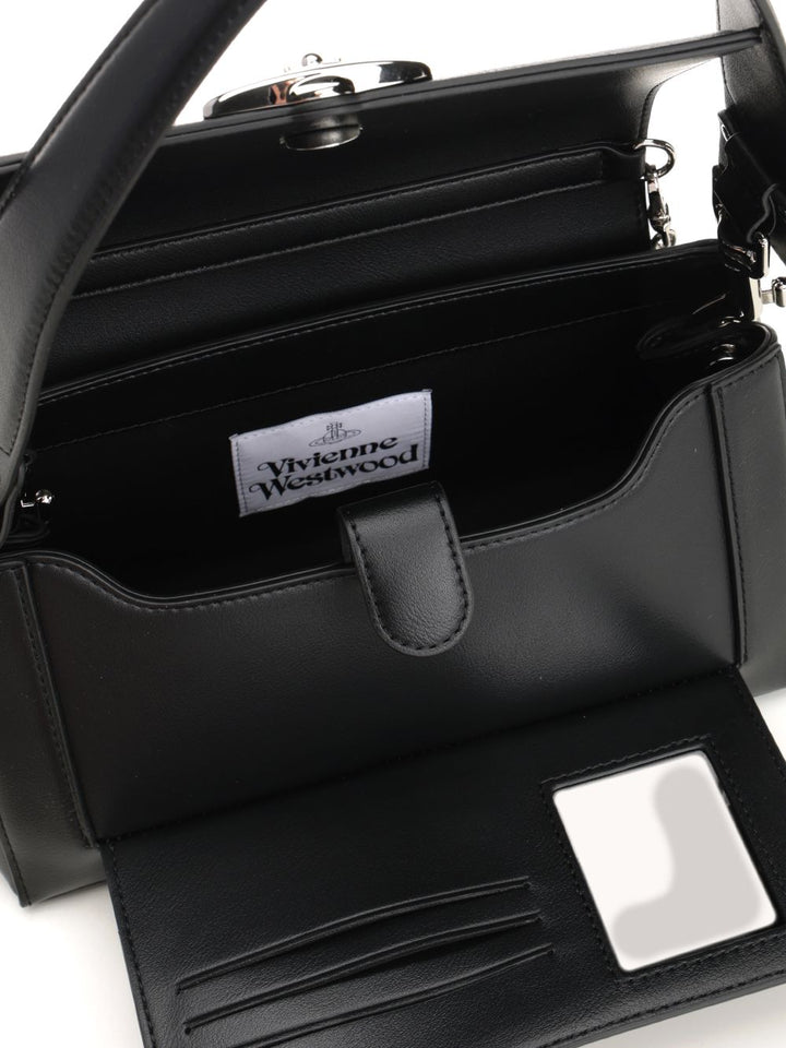 Vivienne Westwood Hazel Shoulder Bags - Nero | b39adceacd8b6c9f9b2befe48c2cf01d5b8c0132