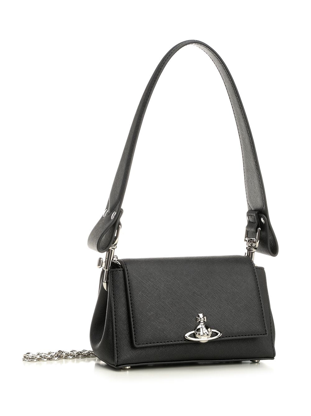 Vivienne Westwood Hazel Shoulder Bags - Nero | d7966876892bf35c265b43450dc1f0e5516d8b45
