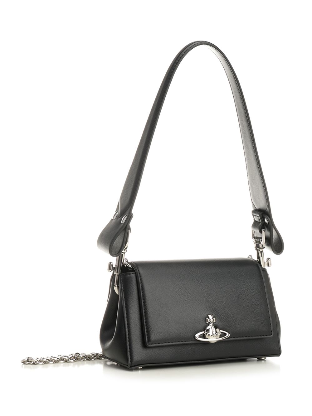 Vivienne Westwood Hazel Shoulder Bags - Nero | 1fbcdfc23c348efa424c56897c0e52d753efa883