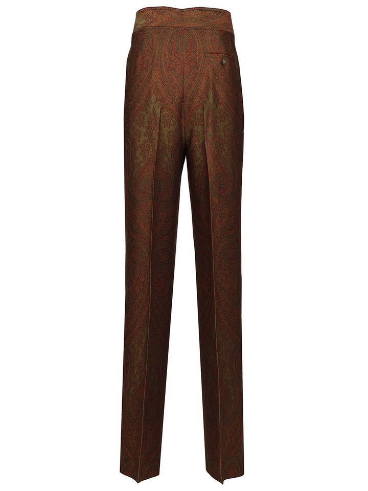 Etro Jacquard Trousers - Multicolor | 6137463c8de3e958c05645c8f8c153877f308fe8