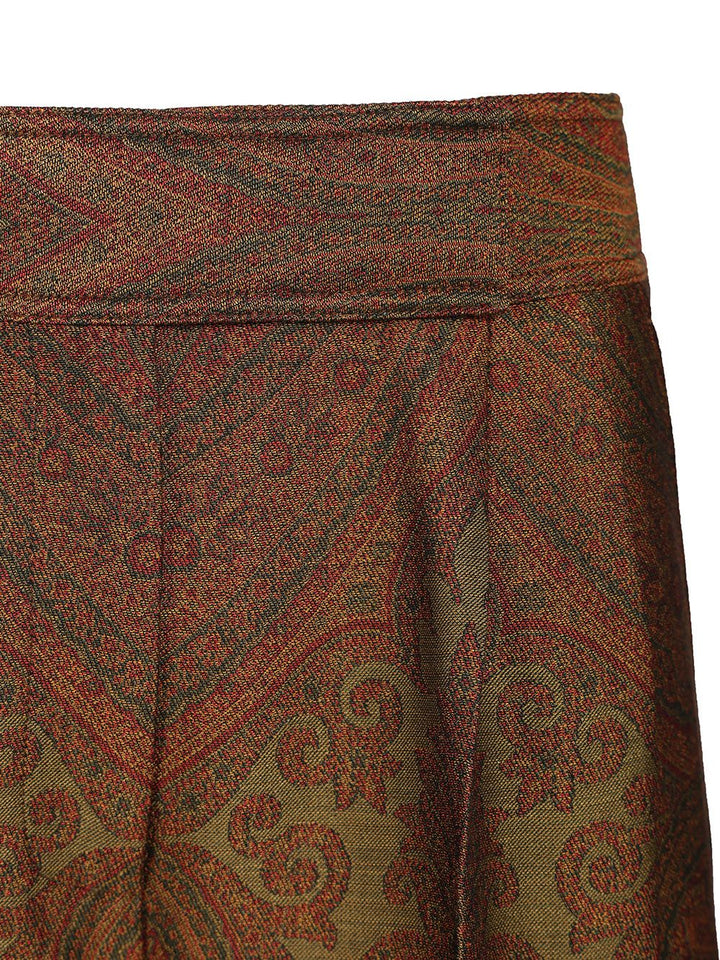 Etro Jacquard Trousers - Multicolor | 4a996406422d07a2cdffe6a249ab107e0940a2db