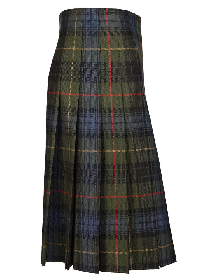 Etro Pleated Midi Skirt Macro Check Gonne - Multicolor | bcc2683e3ce2336e7fd040814f4e12d380306d7d