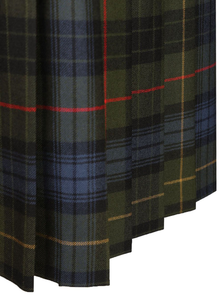 Etro Pleated Midi Skirt Macro Check Gonne - Multicolor | df7e60606faf0a025bfa09f3c0d09bba0ef9ff15
