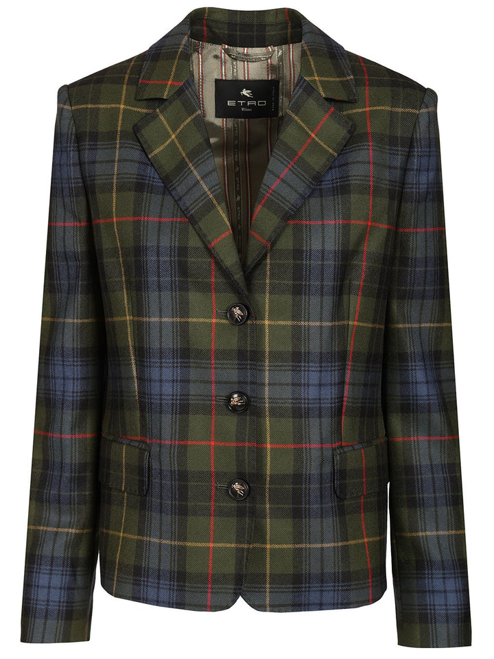 Etro Single-Breasted Blazer Giacche - Multicolor | 9b3c80f458c8e5992824849e2ea86fbdb376d270