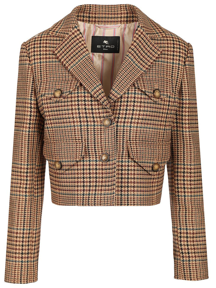 Etro Cropped Blazer Giacche - Multicolor | 49a88238f8ef2bb0ca2c521ff56c4a6729356249