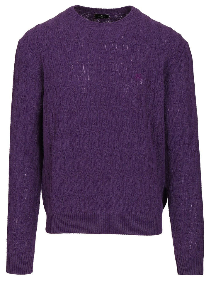 Etro Cashmere Sweater Knitwear - Violet | e08d2fcd0b785c61487e9bc16cca25f7e2761463