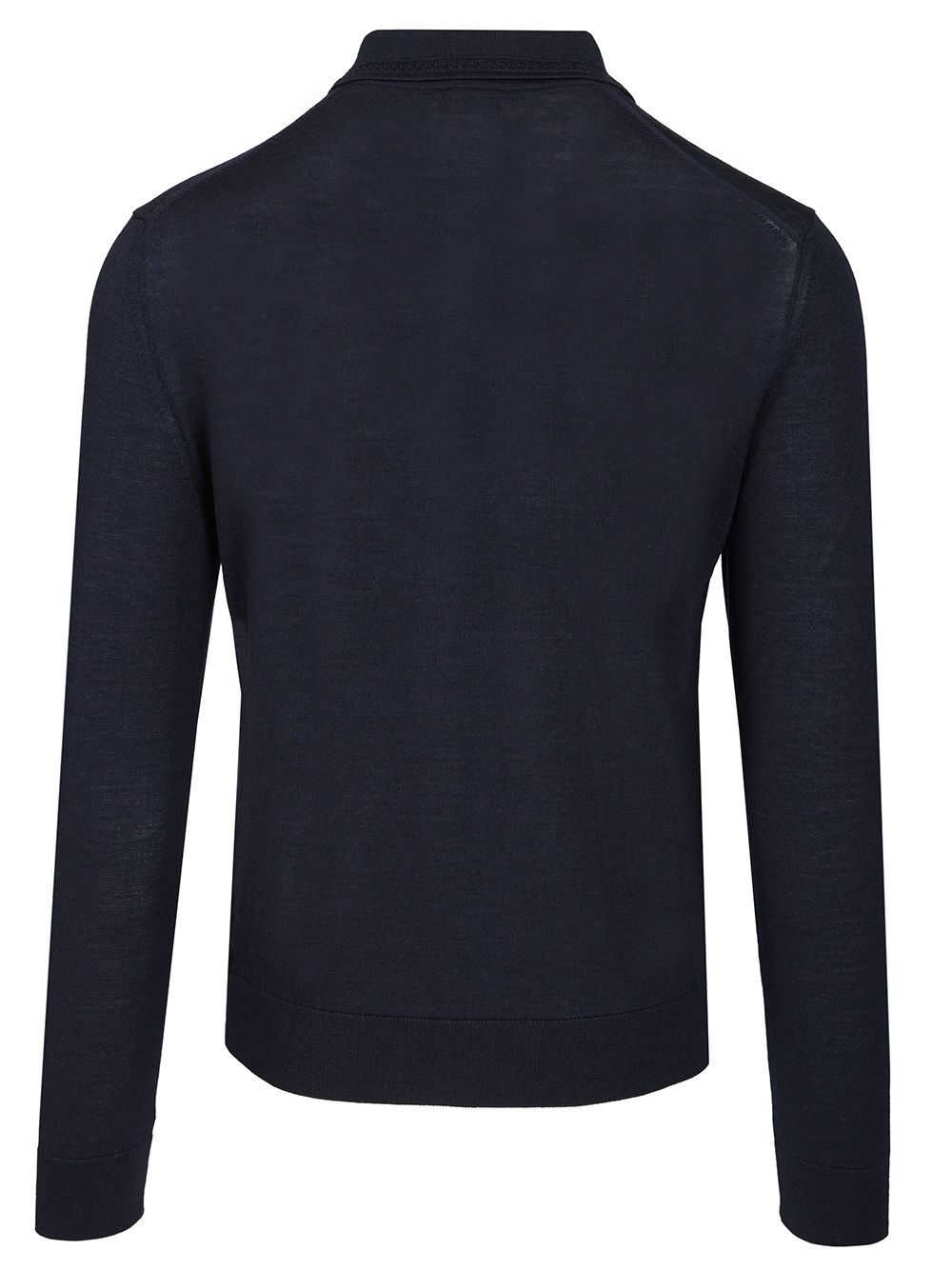 Etro Wool And Silk Polo Shirt Knitwear - Blu | 58f9c579d1e0761ed930a5e88347aa16256f7586