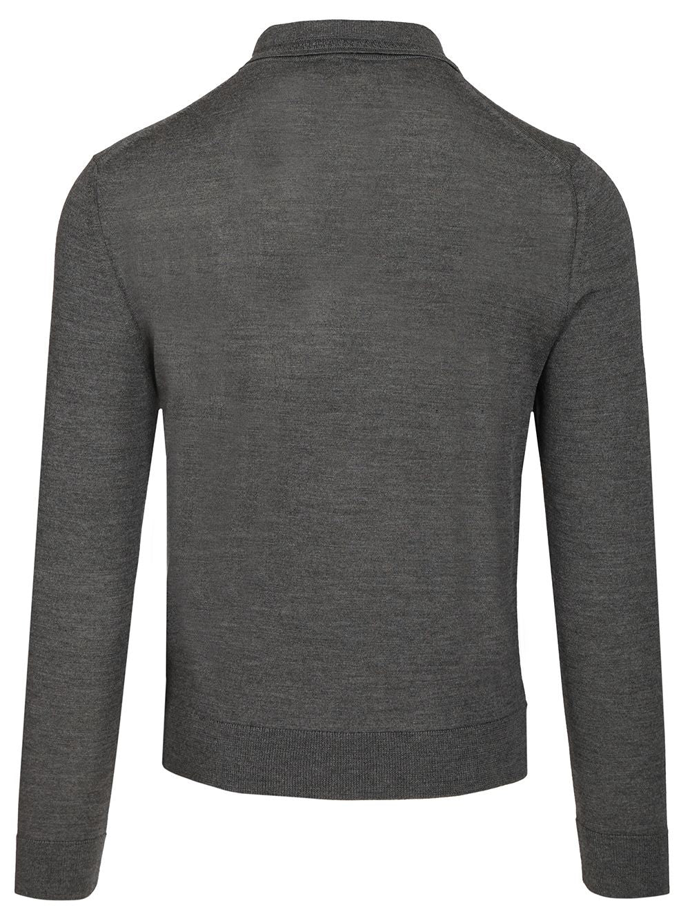 Etro Wool And Silk Polo Shirt Knitwear - Grey | c770cacb9f5263a616895b285f4707b737fd4be6