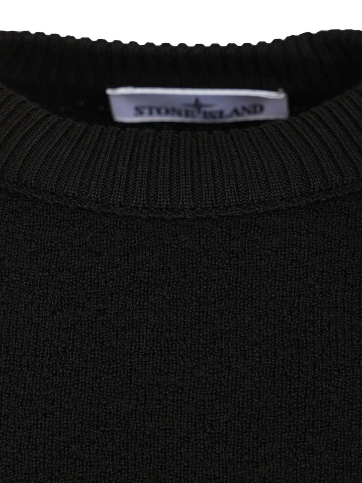 Stone Island Crew Neck Sweater Sweatshirts - Nero | cbf002691c20107f275c9bcb281fc0760ab900b6