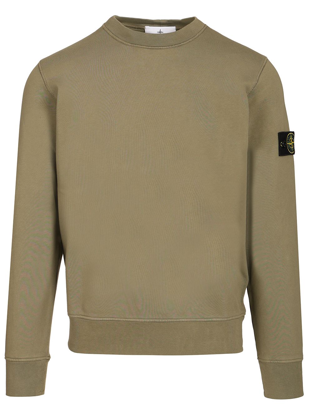 Stone Island Organic Cotton Sweatshirt Sweatshirts - Verde | 0f863d7971f1731305617328dfe94422a4e0a45b