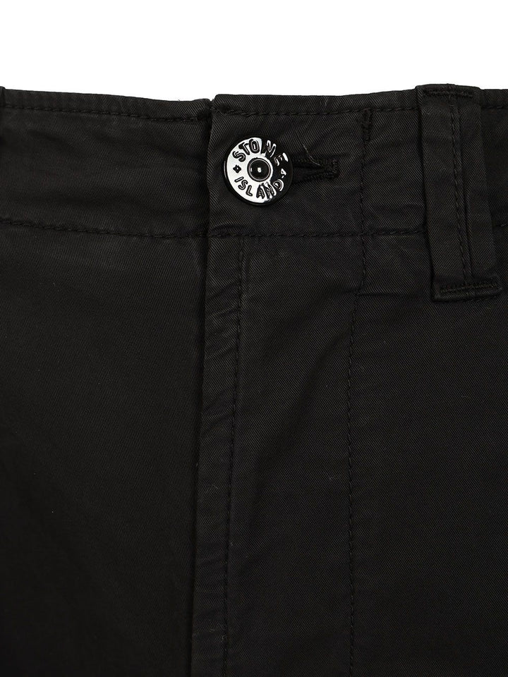 Stone Island Stretch Organic Cotton Twill Cargo Trousers - Nero | a3b377a1a05f0ef904134849ea2c2c1c4243354d