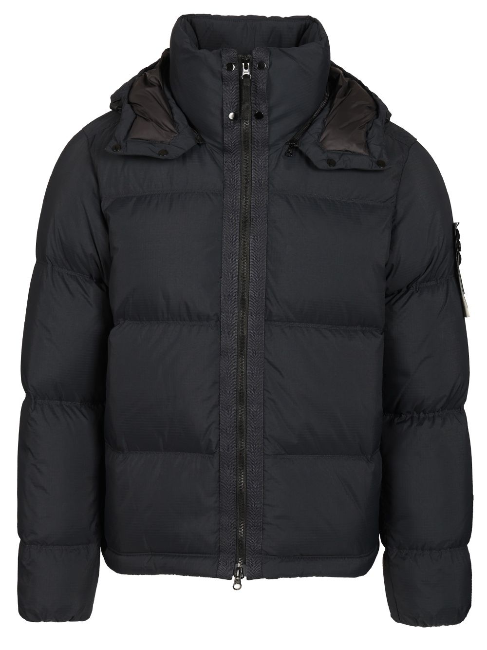 Stone Island Down Jacket In 6.6 Ripstop Nylon Cordura® Coats - Blu | ed5184dadbdba1be220fa823c81ac997925bc822