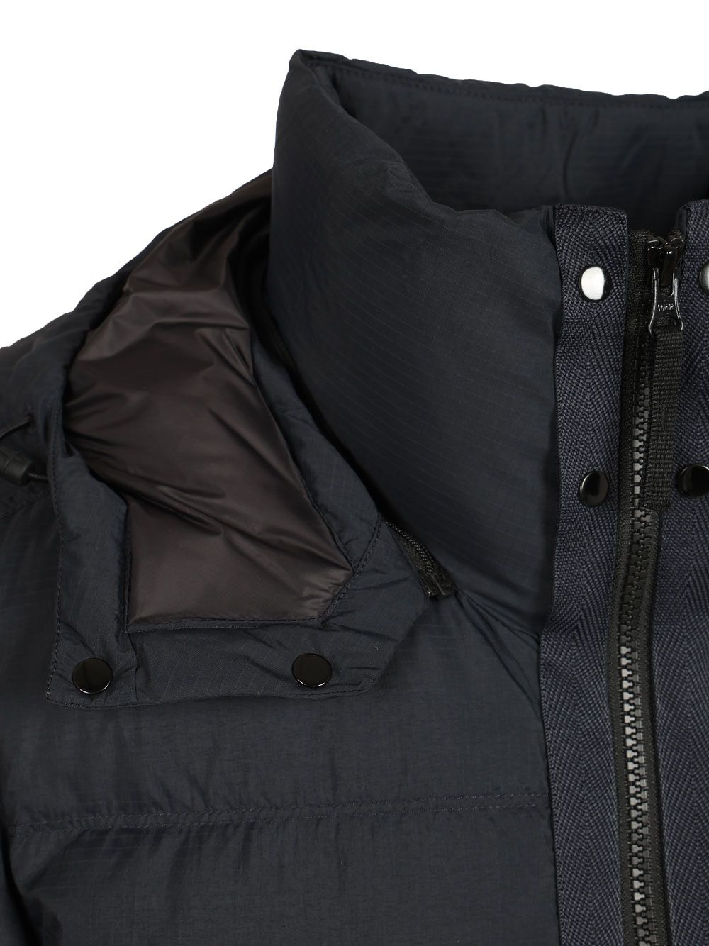 Stone Island Down Jacket In 6.6 Ripstop Nylon Cordura® Coats - Blu | 6d4c2f1ee6bf51fde073428f127ea97128b186f8