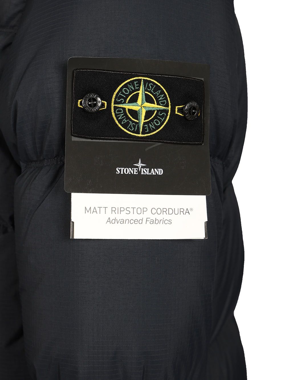 Stone Island Down Jacket In 6.6 Ripstop Nylon Cordura® Coats - Blu | d654c27706bb376f8147799b216ec1149c5bf8e8