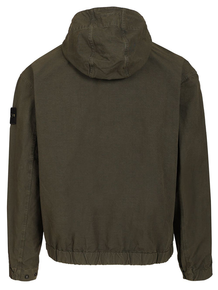 Stone Island Organic Cotton Ripstop, Garment Dyed Sweatshirts - Grey | 1cb9d4e0aff86d5dc84831642cc4de217744729d