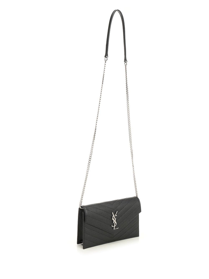 Saint Laurent Envelope Small leather goods - Nero | 0e8322debe20cb016a60d7527f53c91d8fa8313d