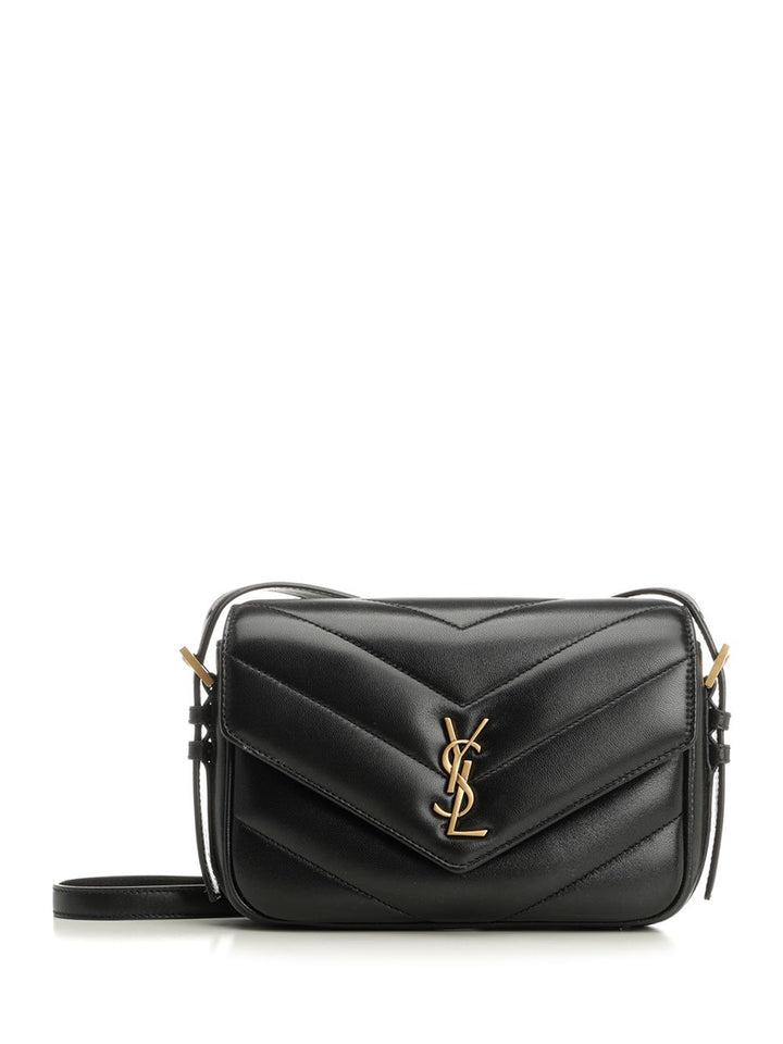 Saint Laurent Loulou Toy Crossbody Bags - Nero | 7dea22e53804ccd06eec4a8f4227a66b3fddf84f