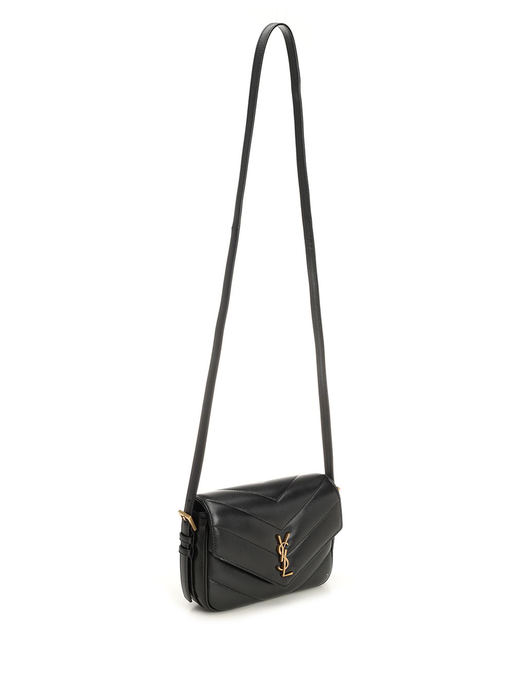 Saint Laurent Loulou Toy Crossbody Bags - Nero | ffa59993c83345c1b30862be4f9550d864bde959
