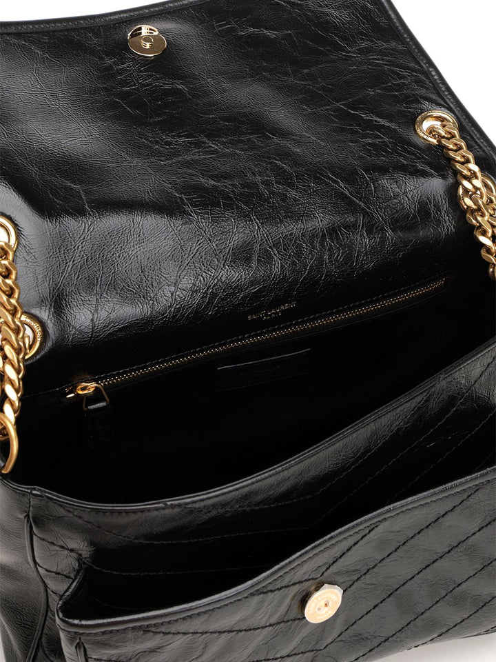Saint Laurent Niki Shoulder Bags - Nero | 84c1b5482bce74393dc763fe54dceef155913bff