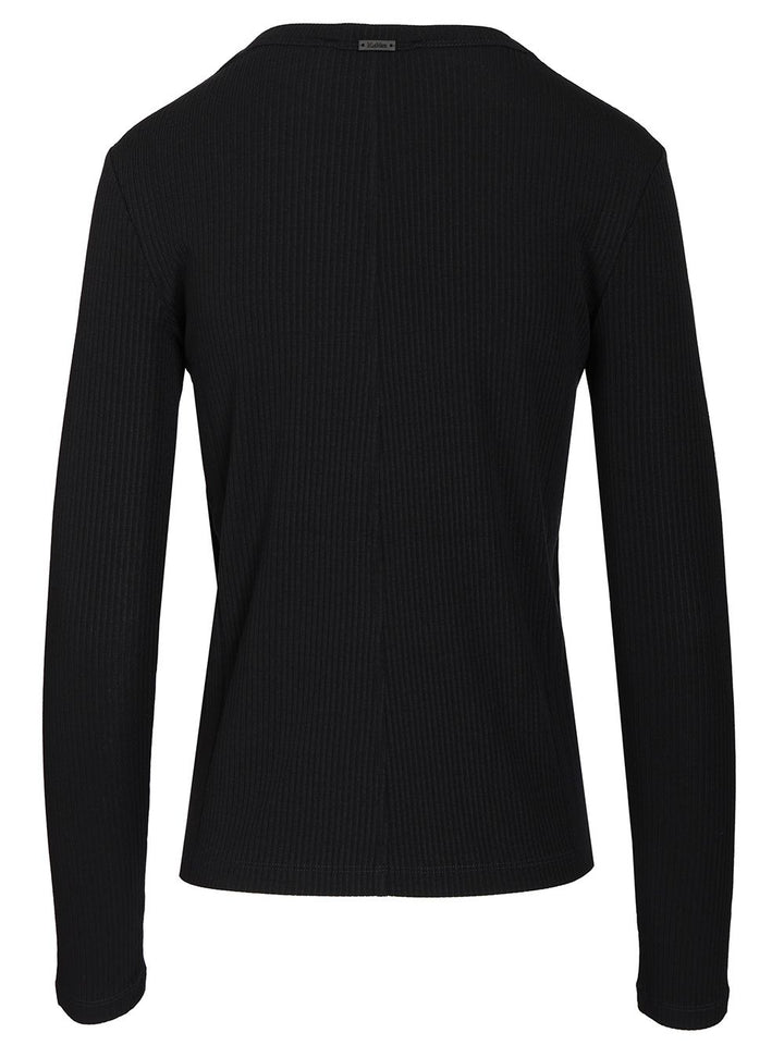 Max Mara Salmone Ribbed Knit Lyocell Seta Knitwear - Blu | a0b689ba934bd8e2bddd280856210bb50600cbd9
