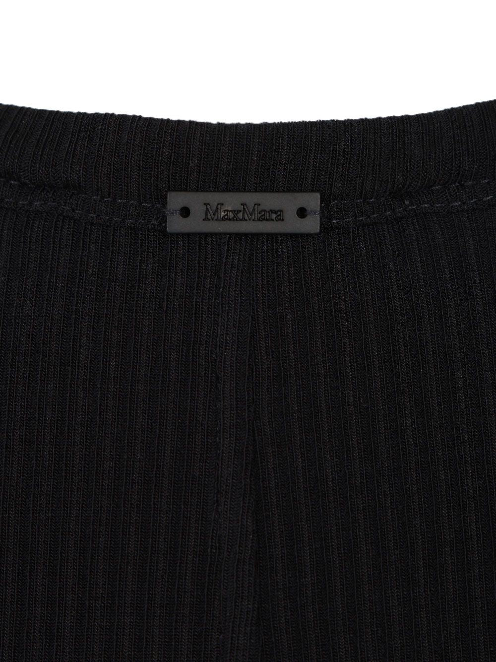 Max Mara Salmone Ribbed Knit Lyocell Seta Knitwear - Blu | d1bc8781f94a48566f1c525de76767d39863f2d1