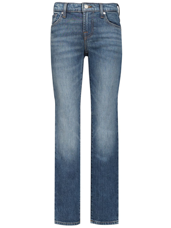 7 For All Mankind Low-Waisted Jeans - Blu | 321ddbfa861180e4a40db9f9d882f4f2a8d35d39